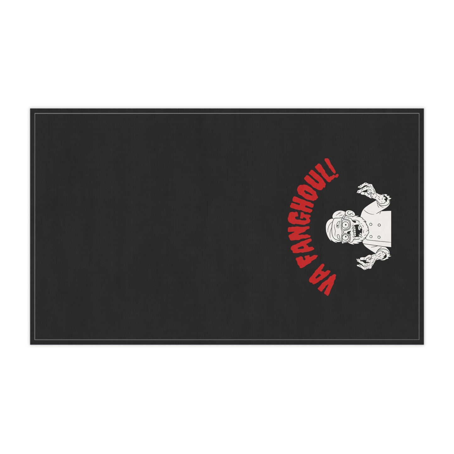 Fun Kitchen Tea Towels with 'Va Fanghouli' Design - Perfect for Cooking, Gift for Chefs, Halloween Decor, Unique Homeware, Funny Gifts