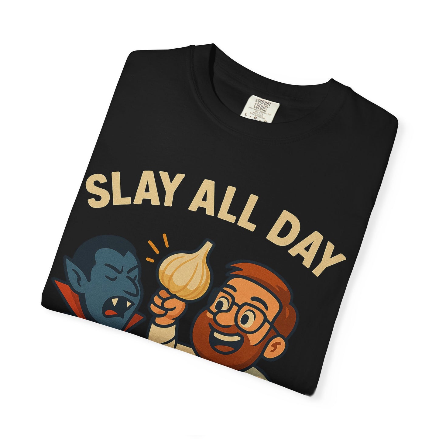 Slay All Day- Unisex T-shirt, Casual Wear, Book Lover Gift, Club Apparel, Comfortable Tee