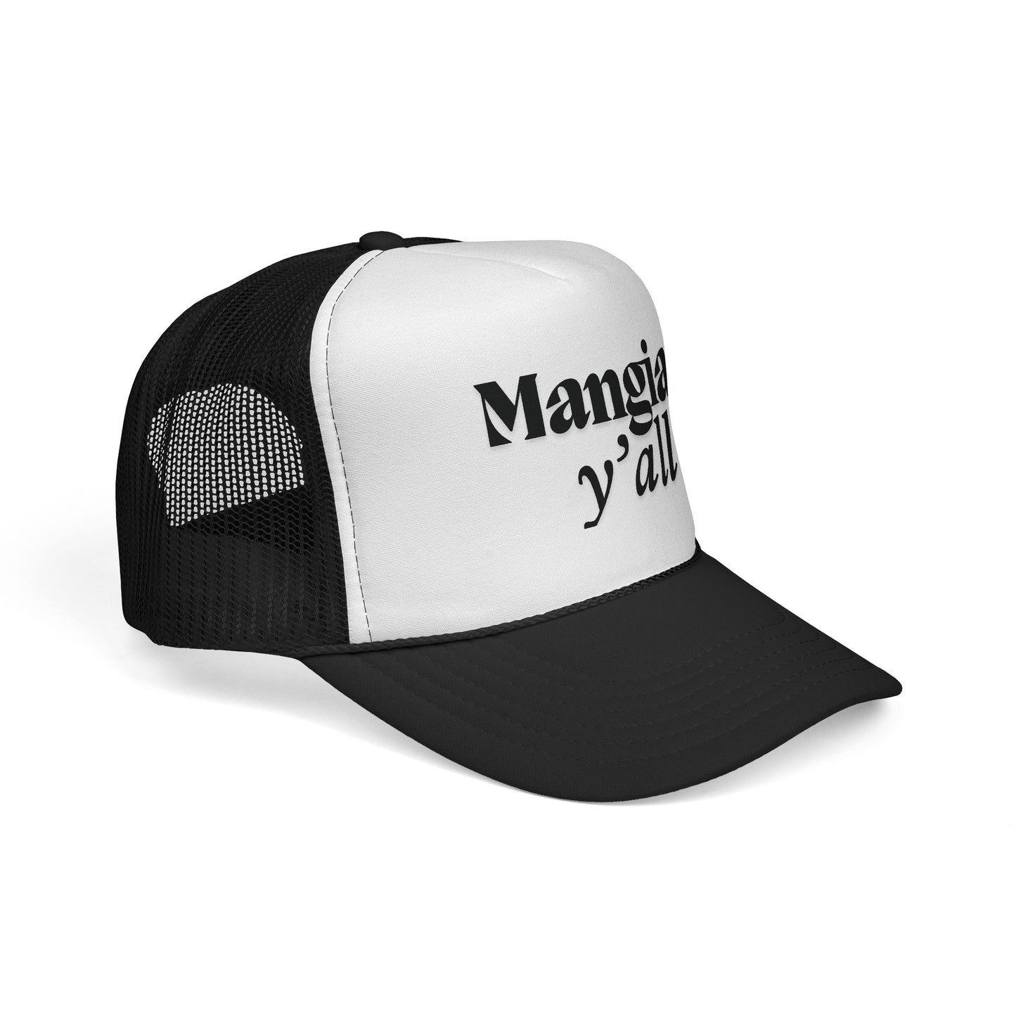 Trucker Cap with 'Mangia, Y'all!