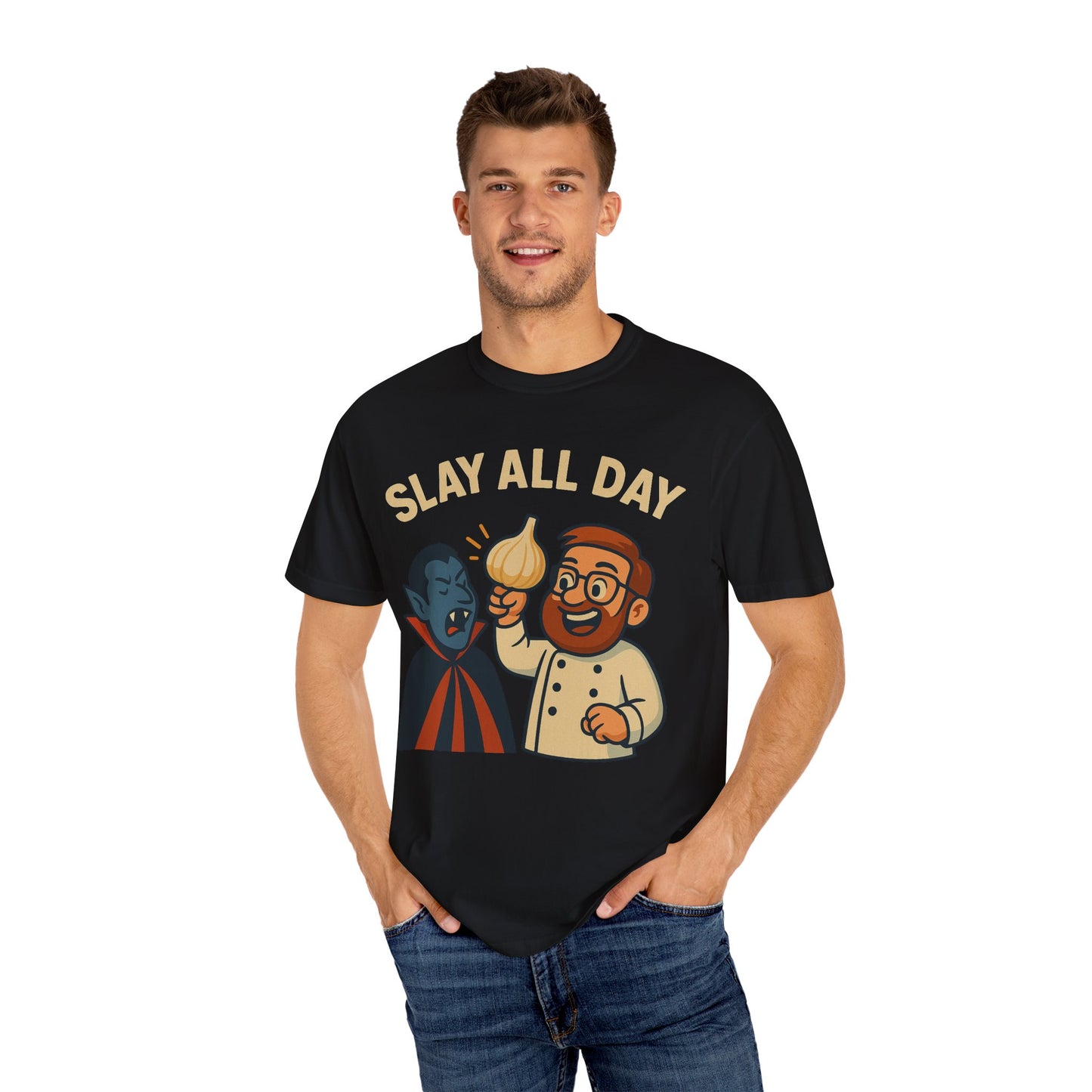 Slay All Day- Unisex T-shirt, Casual Wear, Book Lover Gift, Club Apparel, Comfortable Tee