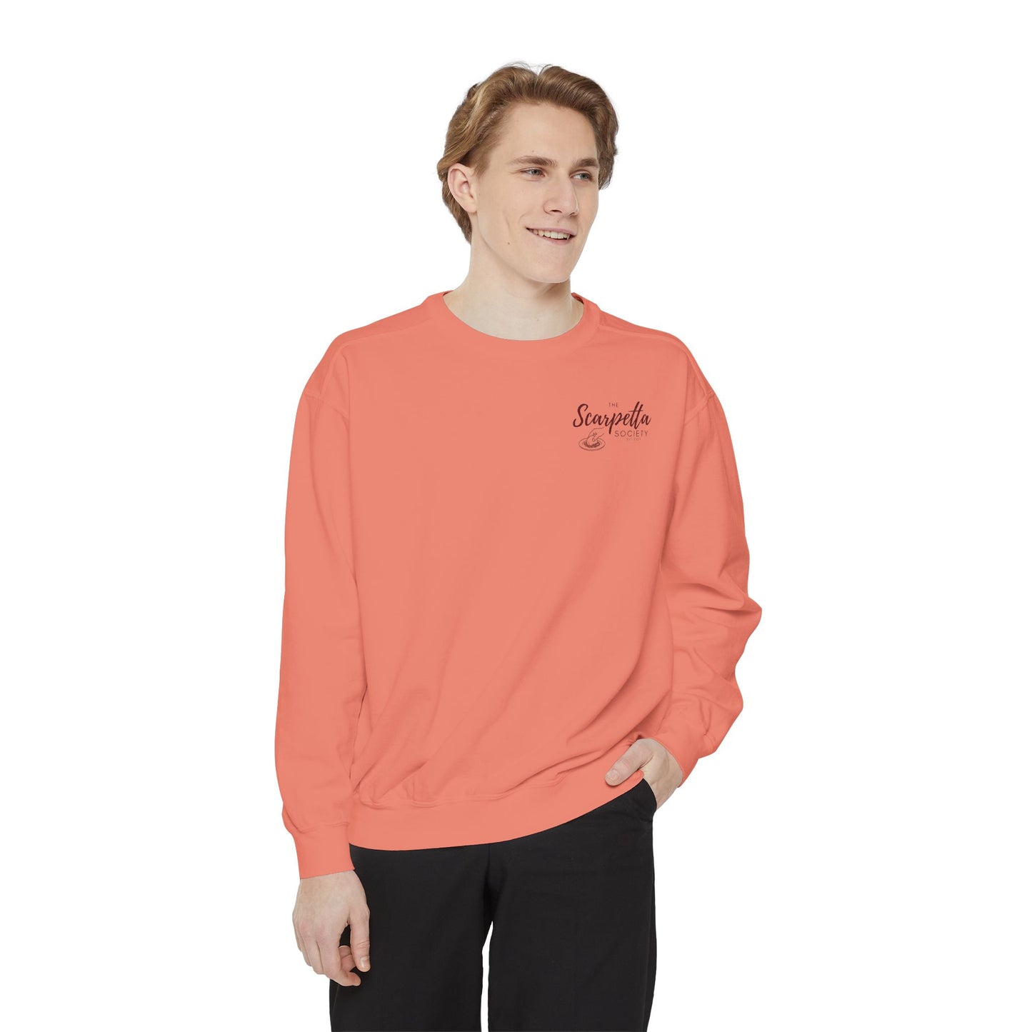 Scarpetta Society- Crewneck Sweatshirt for Casual Wear, Gift for Friends, Comfortable Unisex Sweatshirt