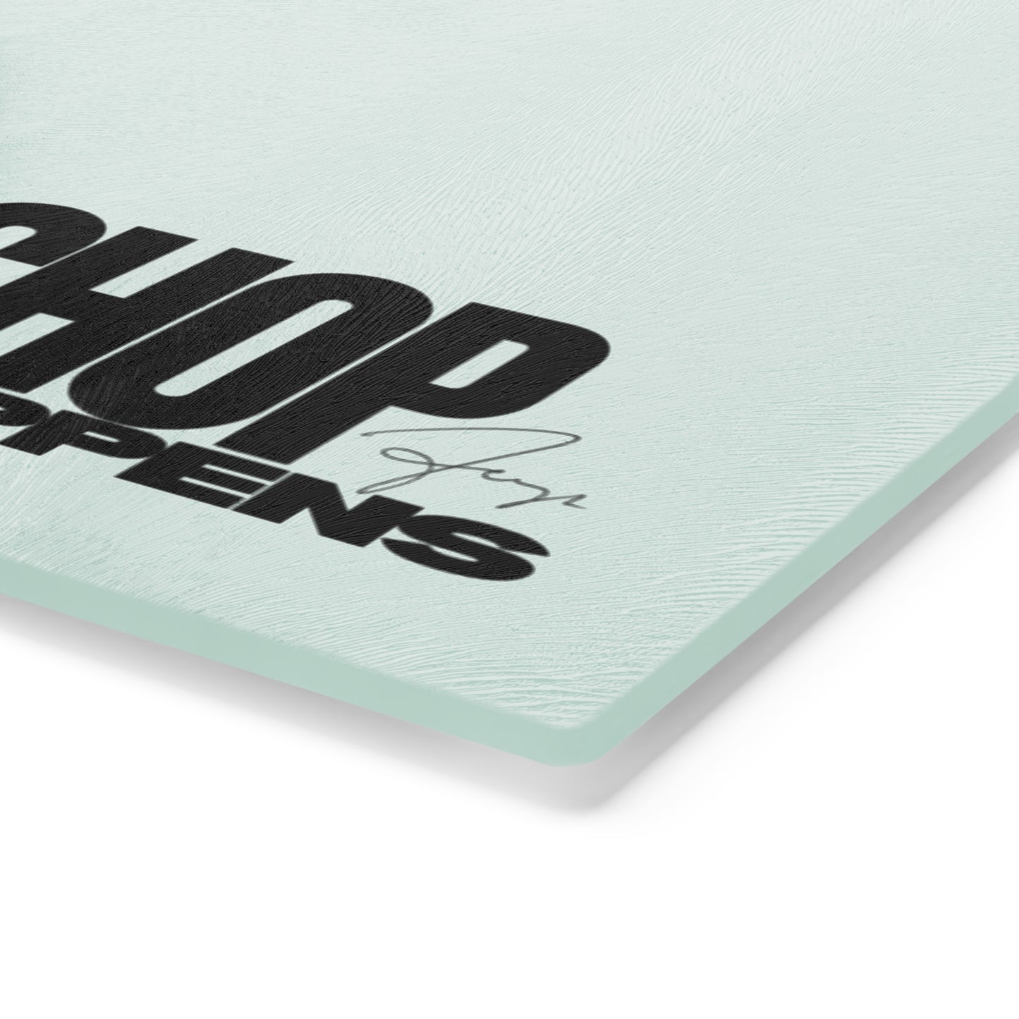 Chop Happens Cutting Board
