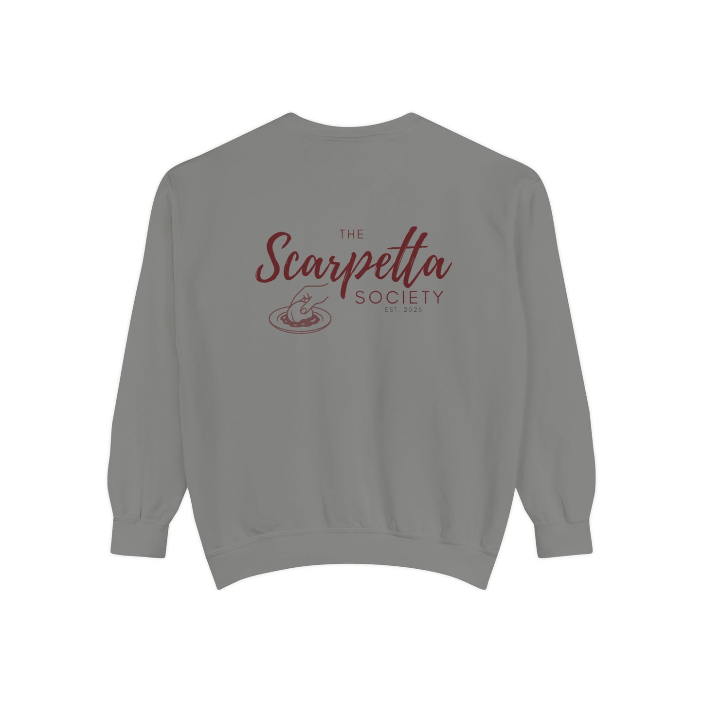 Scarpetta Society- Crewneck Sweatshirt for Casual Wear, Gift for Friends, Comfortable Unisex Sweatshirt