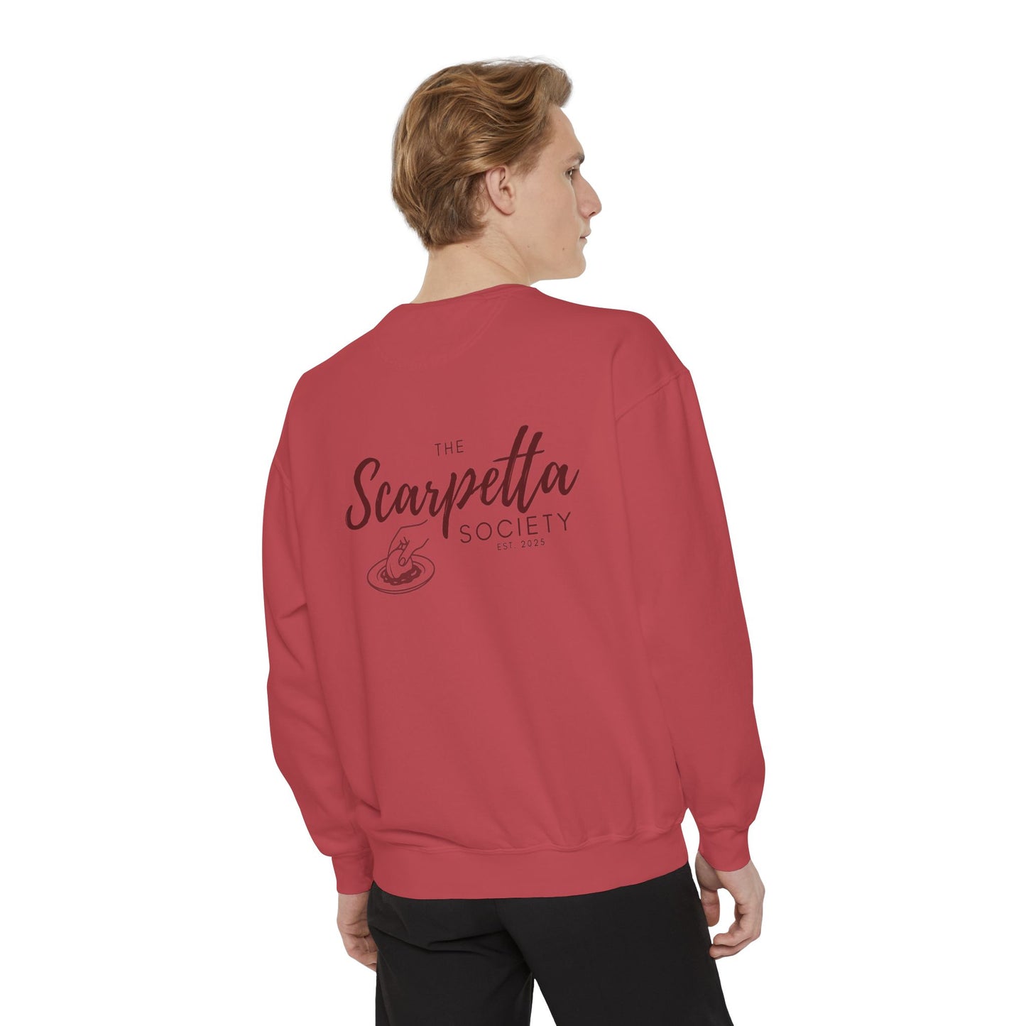 Scarpetta Society- Crewneck Sweatshirt for Casual Wear, Gift for Friends, Comfortable Unisex Sweatshirt