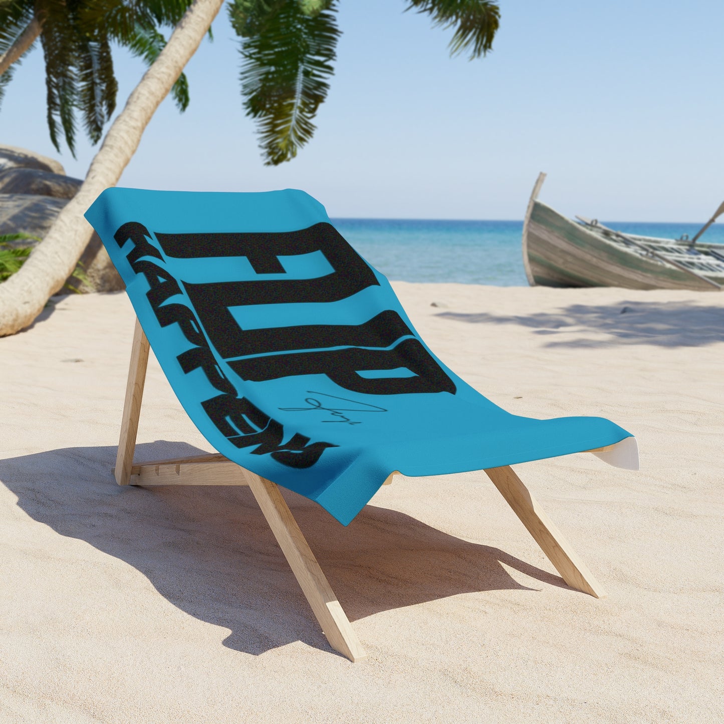 Vibrant Beach Towel - Flip Happens