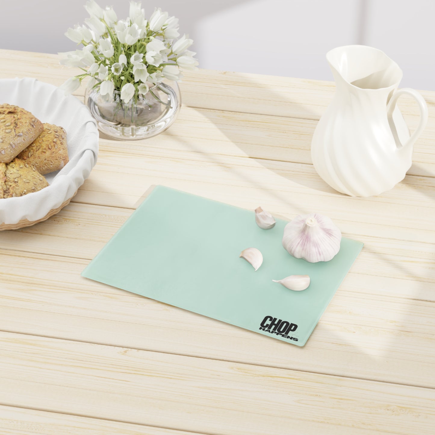 Chop Happens Cutting Board
