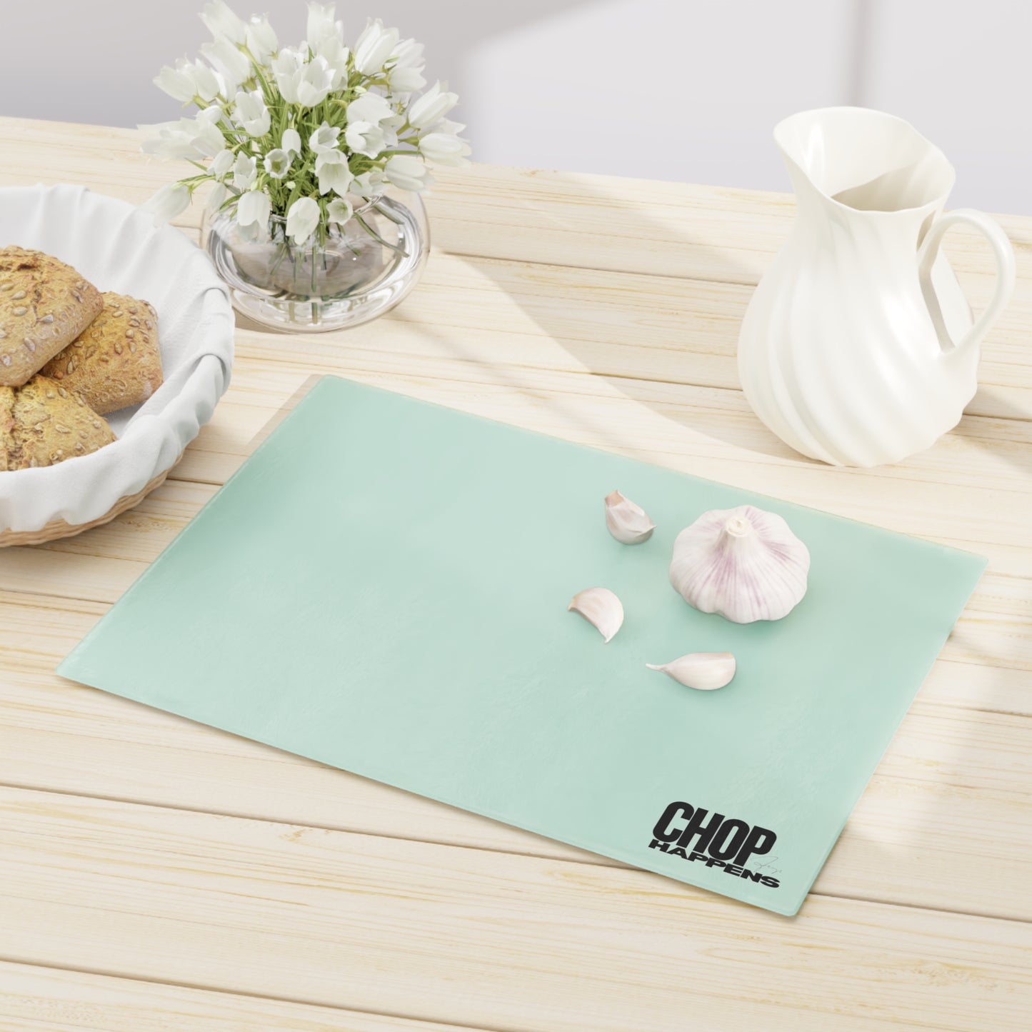 Chop Happens Cutting Board