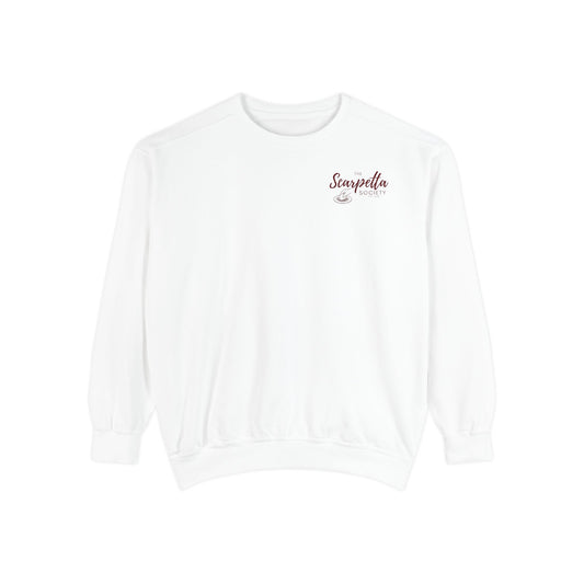 Scarpetta Society- Crewneck Sweatshirt for Casual Wear, Gift for Friends, Comfortable Unisex Sweatshirt
