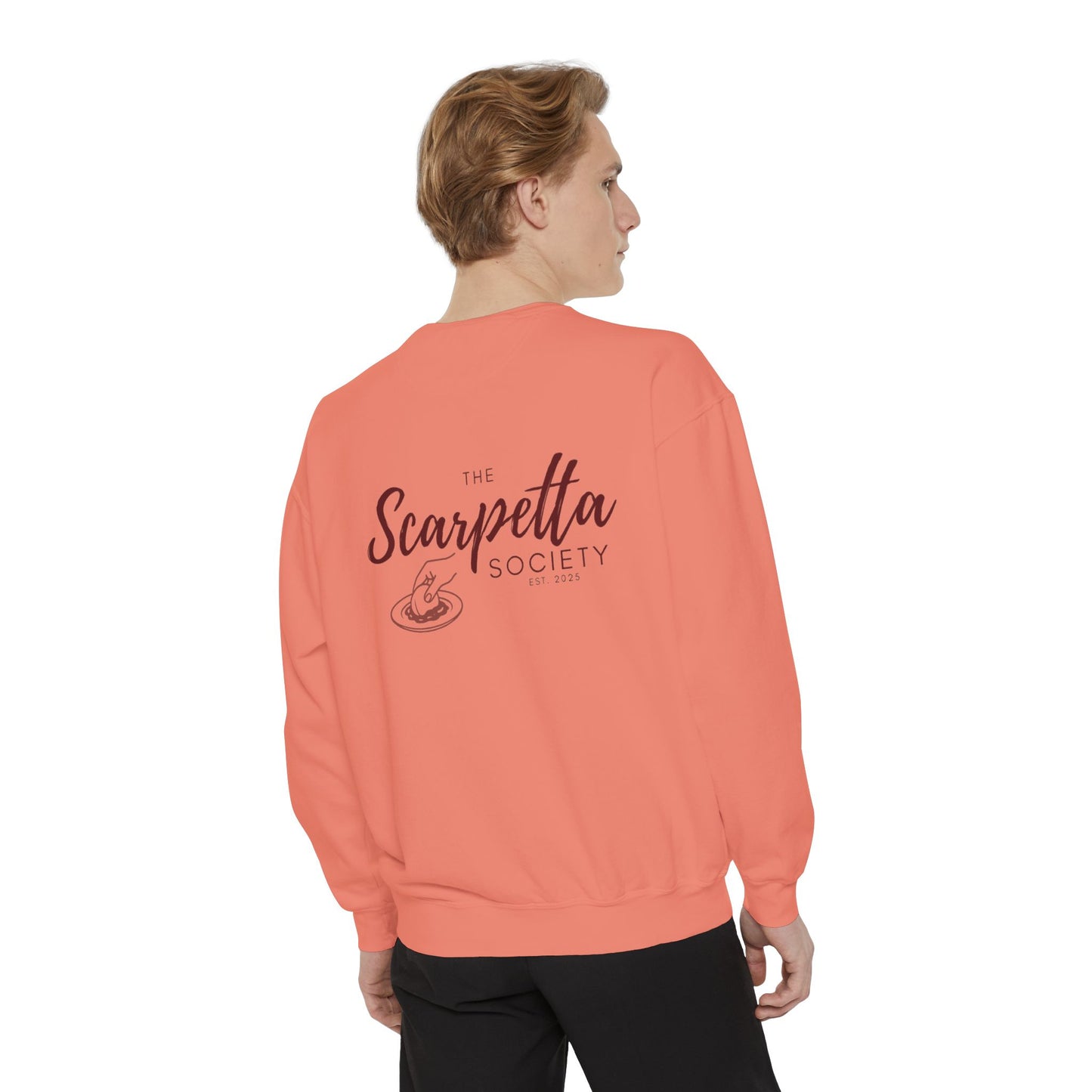 Scarpetta Society- Crewneck Sweatshirt for Casual Wear, Gift for Friends, Comfortable Unisex Sweatshirt