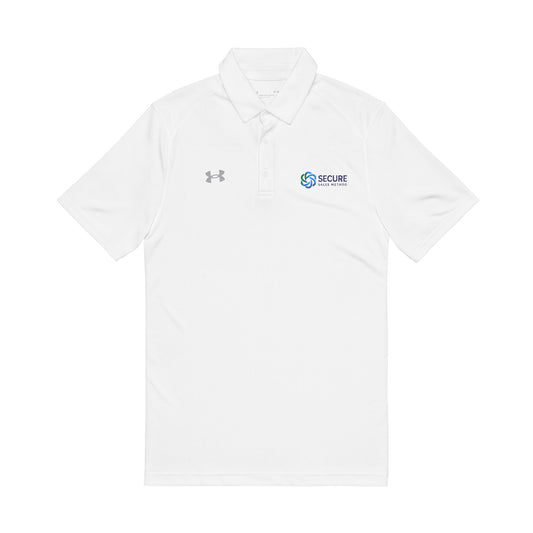 Secure Method - Under Armour® Men's Embroidered Polo Shirt - Perfect for Golf, Sports, Casual Wear, Gifts, Father's Day, Team Events