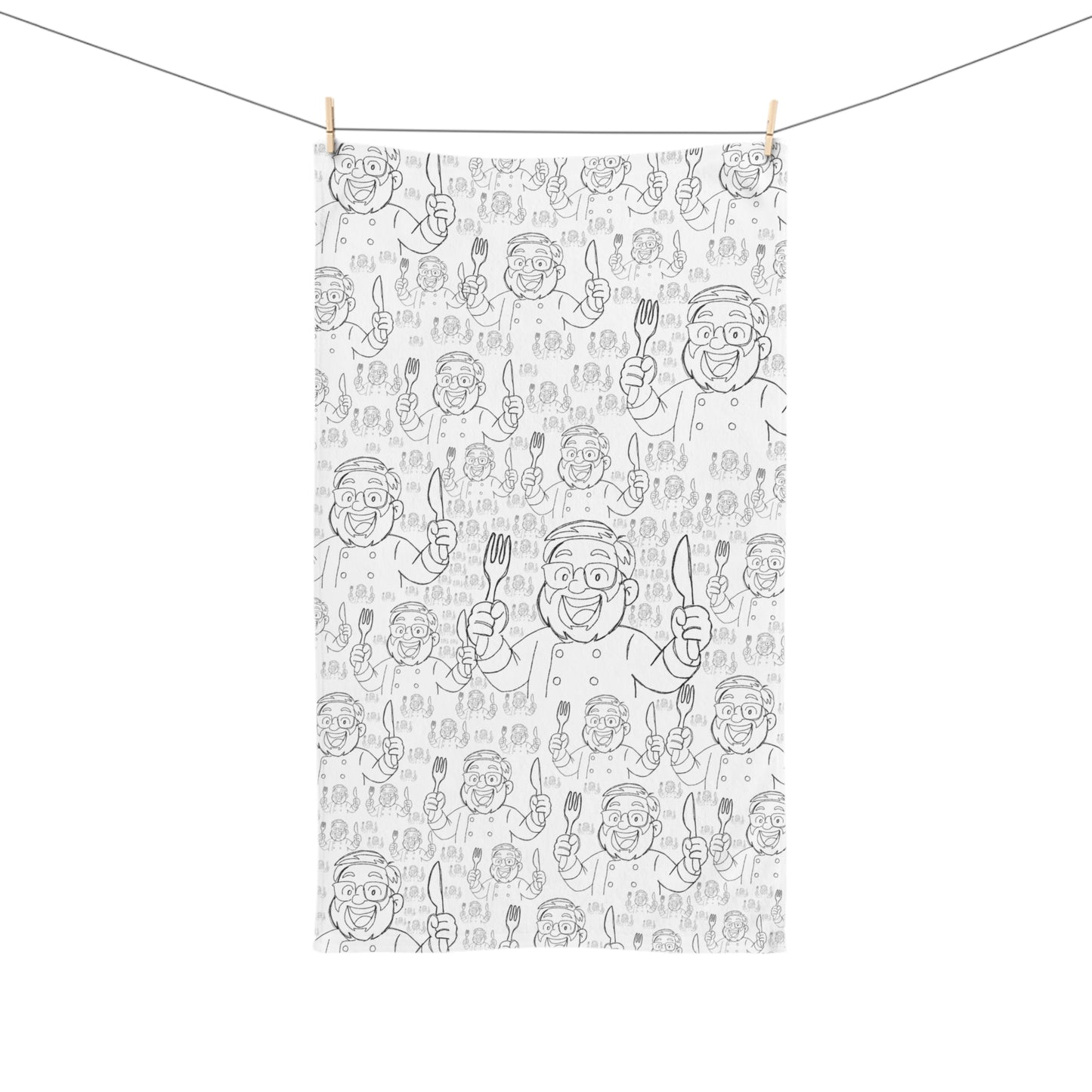 FergsInTheKitchen Chef Hand Towel