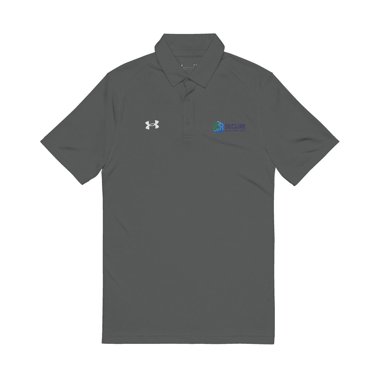 Secure Method - Under Armour® Men's Embroidered Polo Shirt - Perfect for Golf, Sports, Casual Wear, Gifts, Father's Day, Team Events