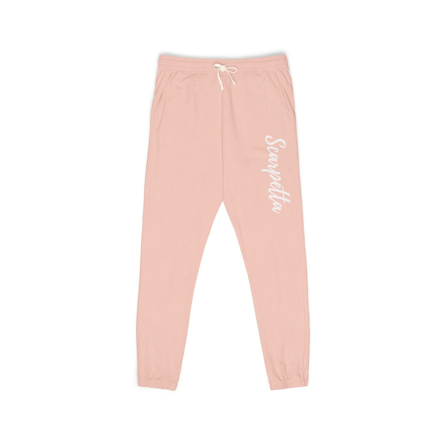 Scarpetta- Unisex Garment-Dyed Fleece Sweatpants - Cozy Leisurewear for Relaxation, Perfect for Lounging, Weekend Vibes, Gift Idea for All