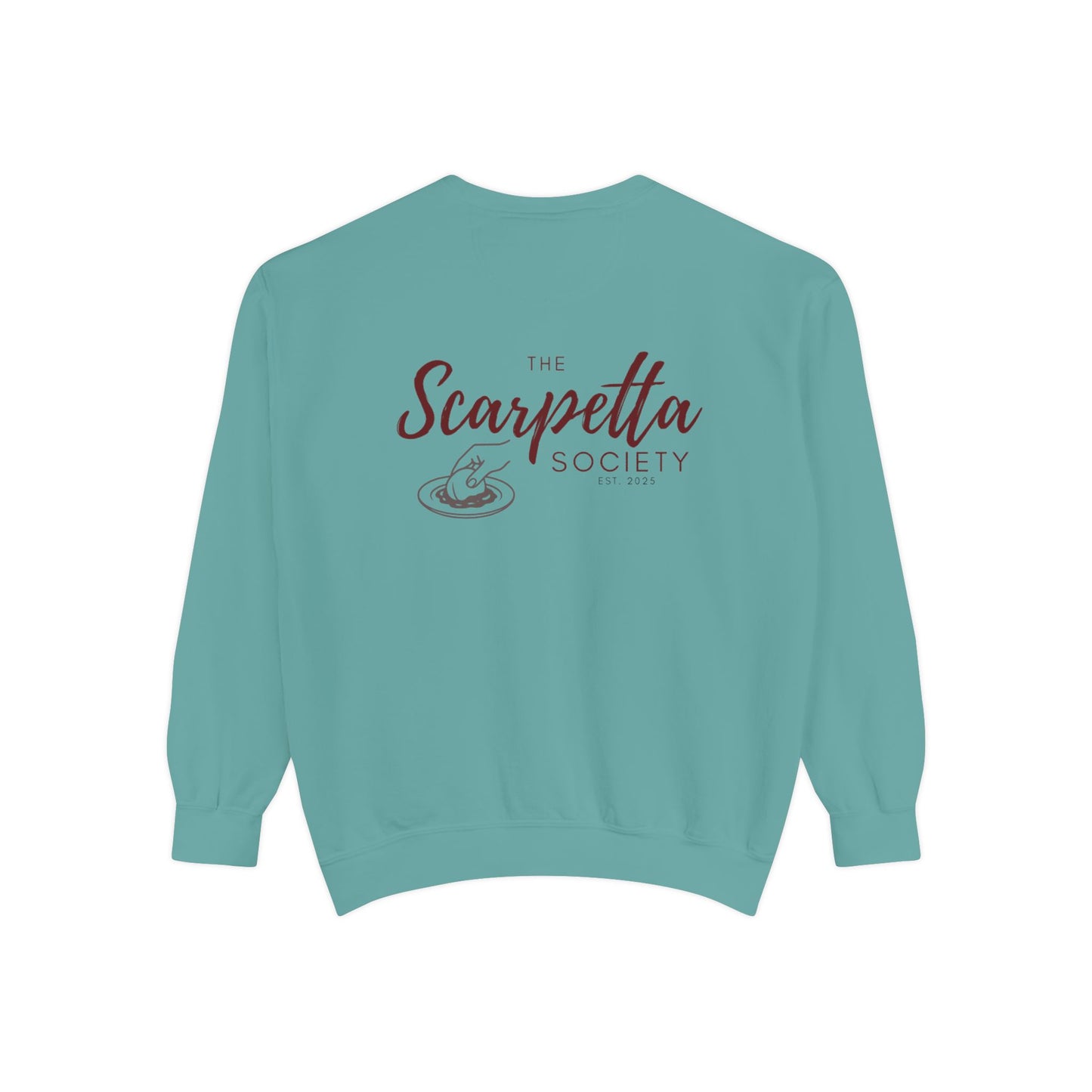 Scarpetta Society- Crewneck Sweatshirt for Casual Wear, Gift for Friends, Comfortable Unisex Sweatshirt