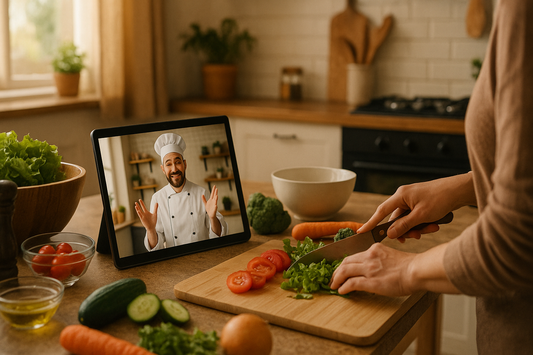 Virtual one on one kitchen coaching